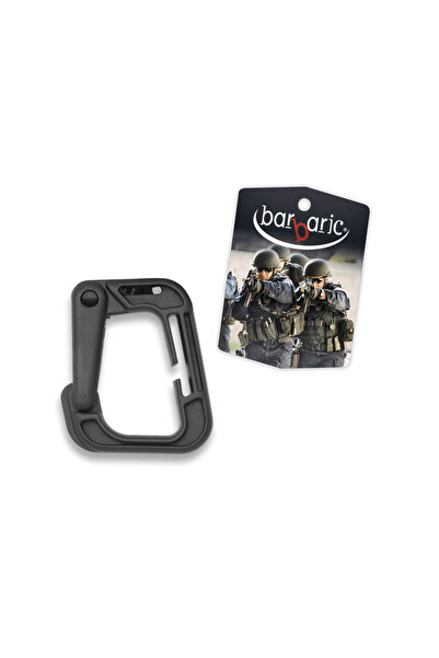 Albainox Κρίκος Carabiner Συνθετικός Black 09923-NE