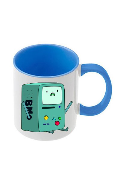 Photoretous Κούπα Adventure Time με μπλε λαβή και εσωτερικό "