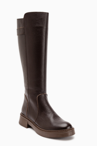 Limoya June Genuine Leather Brown Women's Boots
