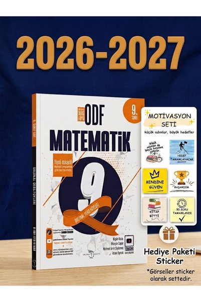 Orijinal Yayınları 2026-2027 9. Sınıf Matematik ODF Orijinal Ders Föyleri + H...