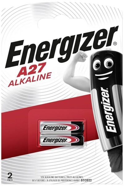 Energizer A27, Assorted colours, Pack of 2