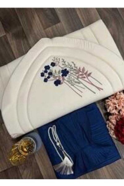 Generic Brand Luxury Padded Prayer Mat Set with Elegant Design and Prayer She...