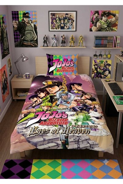 OWLBAG COMPANY Owl Bag Jojo Bizarre Adventure Anime Custom Design Single Beds...