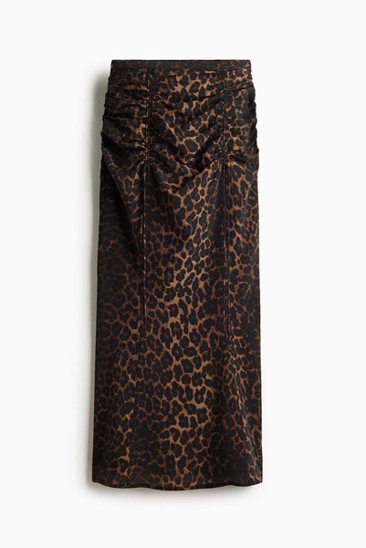 H&M Drawstring-detail maxi skirt
