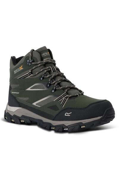 Regatta Μποτάκια Ορειβατικά Holcombe III Walking Boots Dark Khaki Green 44