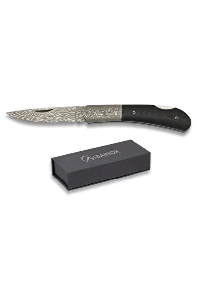 Albainox ΣΟΥΓΙΑΣ damas penknife. Black mikarta, 19953