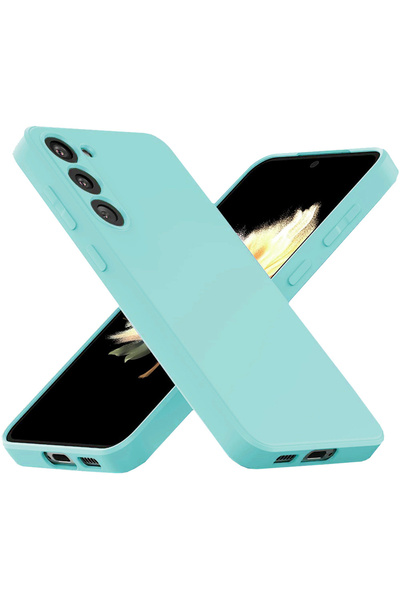 XGSM Husă pentru Samsung Galaxy S23 5G, Silicon Lite, mentă