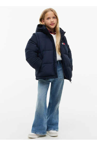 Tommy Hilfiger Mont, 8 Yaş, Mavi