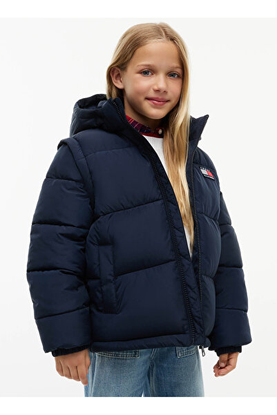 Tommy Hilfiger Mont, 8 Yaş, Mavi