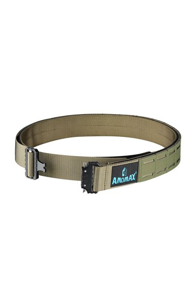 amomax Ζώνη Επιχειρησιακή Amomax, Molle, Διπλή, R Green, S