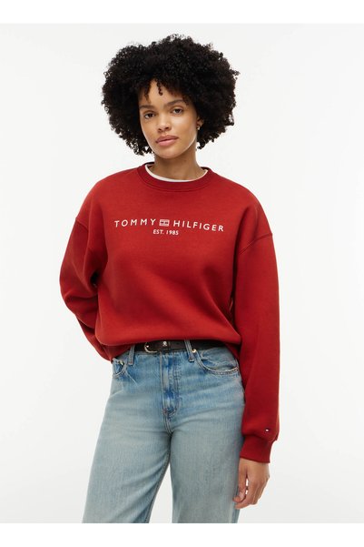 Tommy Hilfiger Sweatshirt, S, Kırmızı