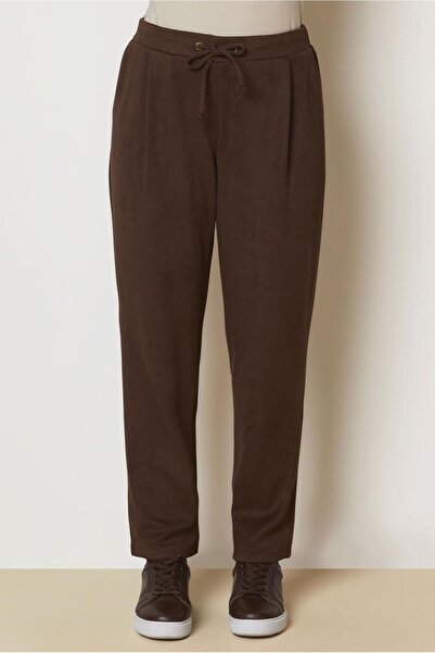 Alvina PANTALONI CU ASPECT DE SUEDE 70794