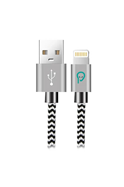 Spacer Cablu alimentare Premium USB2.0-Lightning Apple 1.8m 2.1A Încărcare ra...
