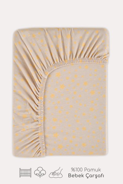 MAMA PADRE %100 Pamuk Lastikli Bebek Çarşafı 60x120cm