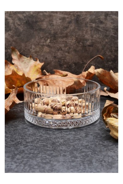 Paşabahçe Pasabahce Elysia Bowl 510 cc, 2-Piece Glass Bowl Set GB, Clear