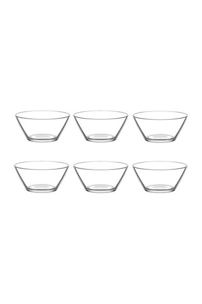 LAV 6-Piece Vega Bowl Set Clear 345 ml