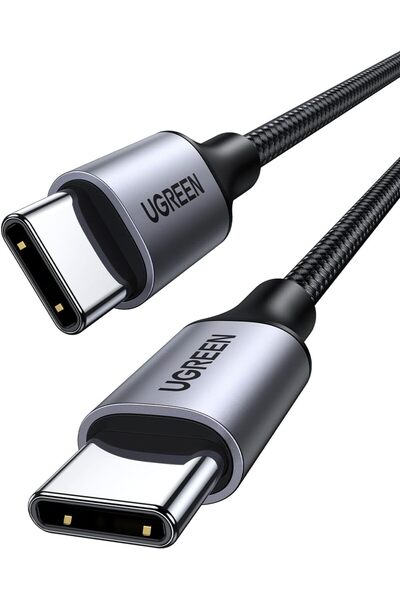Generic UGREEN Type C Cable 1M, 60W Laptop Compatible USB C Fast Charging Cable