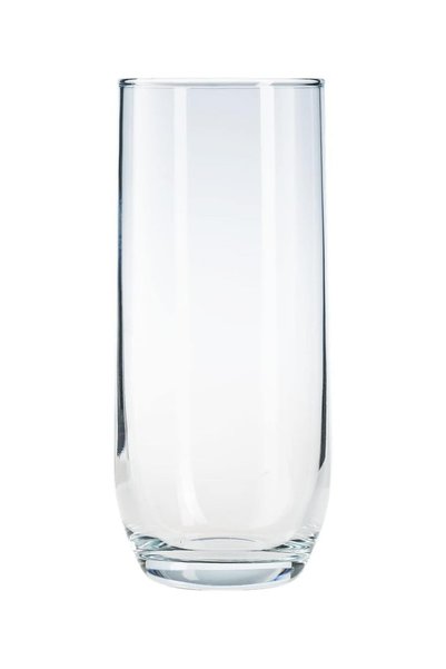6 Pieces Sude Long Drink Tumbler Set 315 Ml - Clear