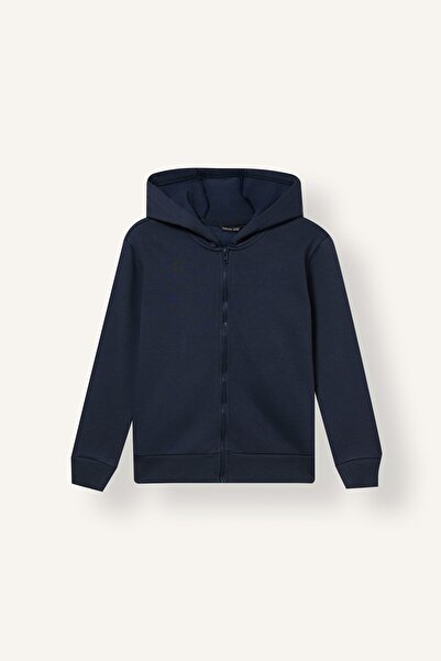 DeFacto Zippered Hooded Thick Cardigan for Girls I8843A826Wn