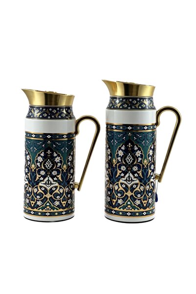 AVCI HOME MAKER 2-Piece Tea & Coffee Flask, 0.75 Liter, 1 Liter, Multicolor