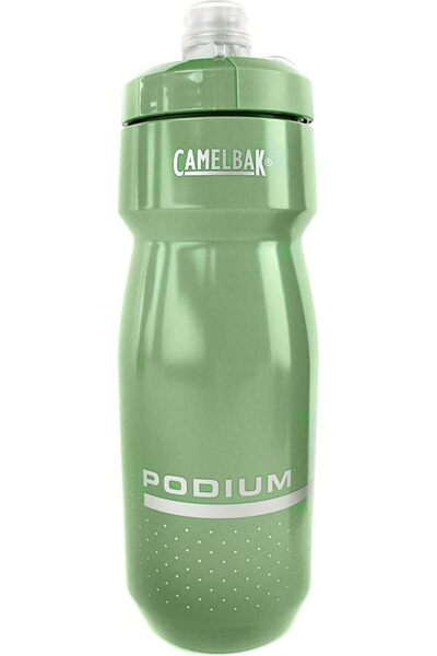 Camelbak - زجاجة مياه للدراجات الهوائية سعة 700 مل باللون الأخضر المائل للرمادي