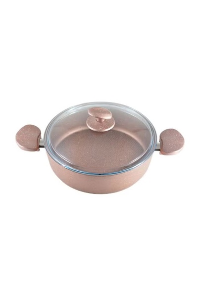 AVCI HOME MAKER Granite Casserole Brown/Clear 30 cm