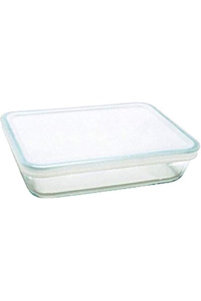 Pyrex Pyrex 1.5L Glass and Plastic Oven Trays, Transparent Color