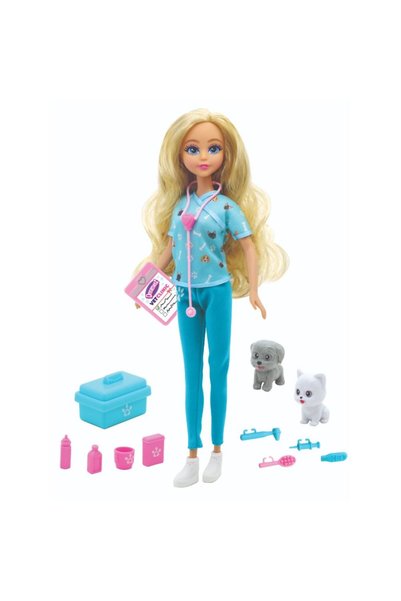 Noriel Papusa medic veterinar cu accesorii Dreameez