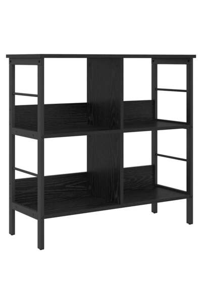 vidaxl Raft pentru cărți 4 niveluri 82 x 32 x 79 cm Lemn prelucrat