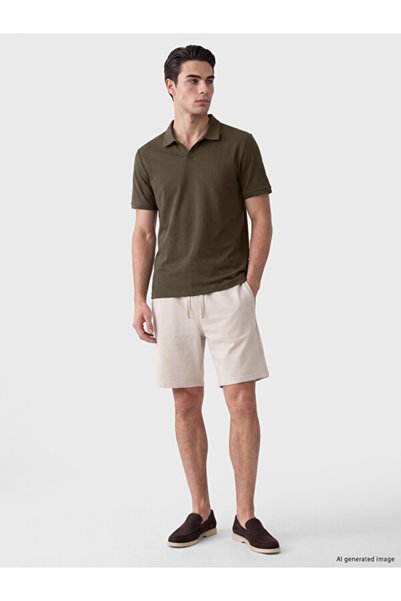 LC Waikiki Timeless Clothing & Timeless Choices Turn-Down Collar Combed Cotto...