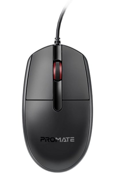 Promate ماوس سلكي بدقة 1200 نقطة في البوصة، ماوس بصري سلكي مريح للاستخدام بكل...