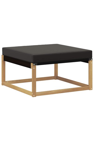 vidaxl Taburet pentru exterior Lemn Solid de Acacia Alb