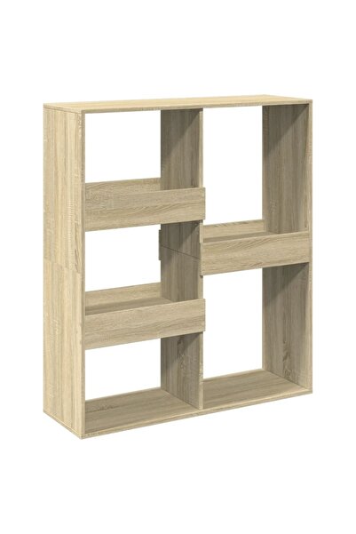 vidaxl Bibliotecă/Separator cameră, stejar sonoma, 100x33x115 cm