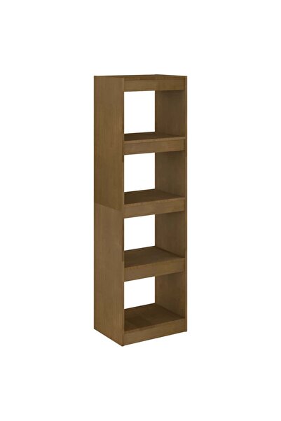 vidaxl Bibliotecă/Separator cameră, maro miere 40x30x135,5 cm lemn pin