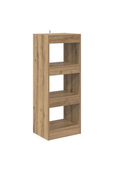 vidaxl Dulap pentru cărți 3 niveluri 37 x 30 x 103 cm Lemn prelucrat