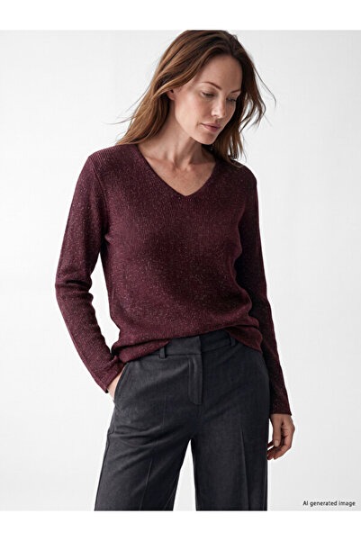 LC Waikiki Sparkling Choices V Planting Women's Knitwear Sweater from Shining...