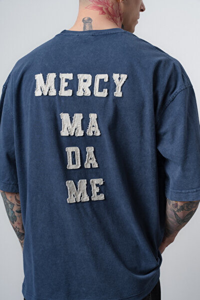 Respire Tricou Oversize Bărbați, Tricou Supradimensionat Streetwear Washed / ...
