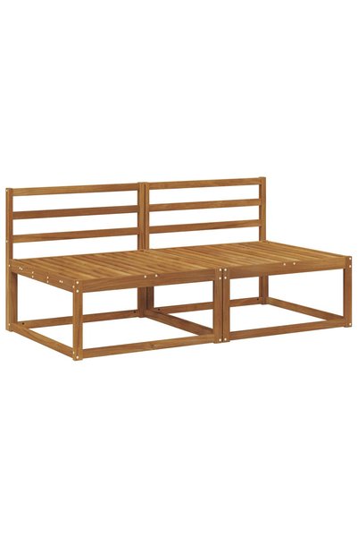 vidaxl 2 Bucată Canapea Medie pentru Exterior 158 x 83 x 73 cm