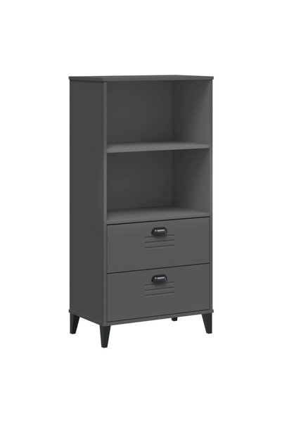 vidaxl Bibliotecă „VIKEN”, gri antracit, 60x35x123 cm, lemn prelucrat