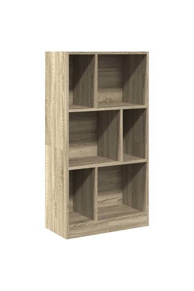 vidaxl Bibliotecă, stejar sonoma, 57x28,5x107,5 cm, lemn prelucrat