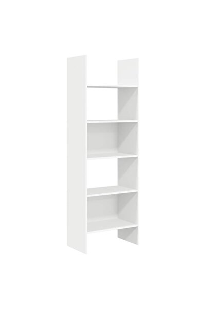 vidaxl Bibliotecă, alb, 60x35x180 cm, lemn prelucrat