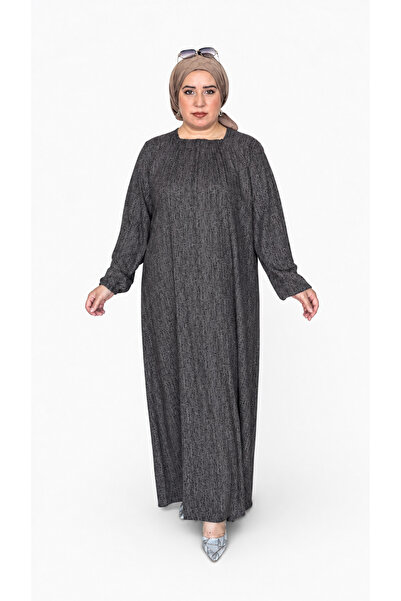 Ferace Women's Plus Size Square Neck Dress
