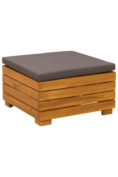 vidaxl Taburet pentru grădină Lemn Solid de Acacia Maro