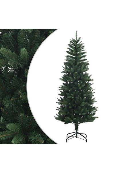 vidaxl Artificial Hinged Christmas Tree 120 cm PE și PVC Verde