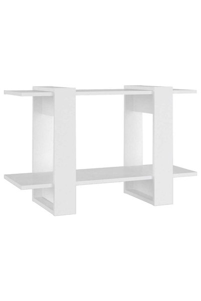vidaxl Bibliotecă/Separator cameră, alb, 80x30x51 cm
