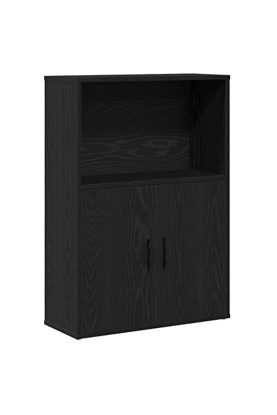 vidaxl Bibliotecă Stejar negru 60x24x85 cm Lemn prelucrat
