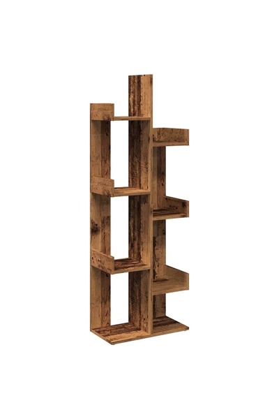 vidaxl Dulap cu cărți din lemn vechi 48x25,5x140 cm din lemn prelucrat