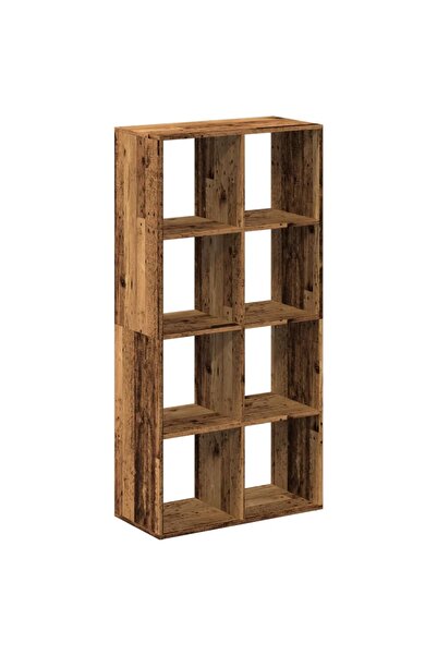 vidaxl Bibliotecă/separator cameră lemn vechi 69,5x29x137,5 cm lemn
