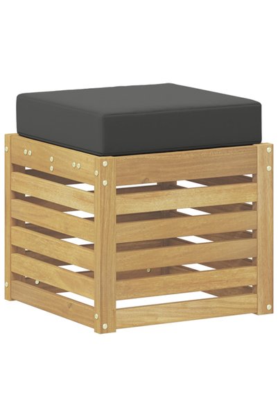 vidaxl Bancă de exterior Lemn Solid de Acacia Alb spală