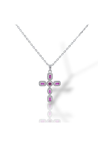 Mentzos Σταυρός από ασήμι 925 (GEM24636)